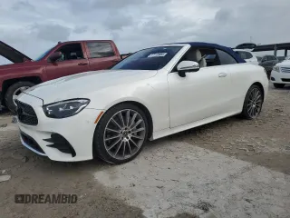 2021 Mercedes-Benz E 450 with VIN W1K1K5JB8MF157053, listed as a Copart auction lot 77119904 with 14,081 mi miles and Salvage title. Bid and sale history available at DreamBid. Image 1.