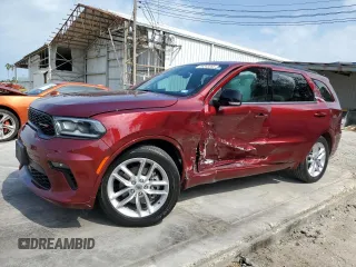 2023 Dodge Durango GT Plus z VIN 1C4RDHDG9PC583047, wystawiony jako Copart lot #56343265 z przebiegiem 8 944 mil mil oraz Szkoda całkowita • Salvage title. Historia ofert i sprzedaży dostępna na DreamBid. Obrazek 1.