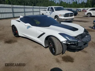 2015 Chevrolet Corvette Z51 1LT with VIN 1G1YG2D70F5117499, listed as a Copart auction lot 56125314 with 61,538 mi miles and Clean Title. Bid and sale history available at carsss.com. Image 4.