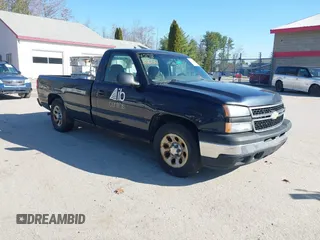 2006 Chevrolet Silverado 1500 Work Truck with VIN 3GCEC14X56G267133, listed as a IAAI auction lot 42083903 with 183,028 mi miles. Bid and sale history available at carsss.com. Image 1.