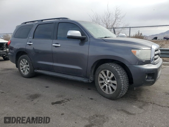 2012 Toyota Sequoia Limited with VIN 5TDJY5G1XCS068137, listed as a Copart auction lot 42330965 with 178,017 mi miles and Salvage Title. Bid and sale history available at carsss.com. Image 4.