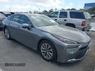 2023 Toyota Mirai XLE with VIN JTDAAAAAXPA009789, listed as a IAAI auction lot 42239522 with 19,646 mi miles and . Bid and sale history available at DreamBid. Image 1.