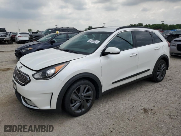 2017 Kia Niro Touring Launch Edition with VIN KNDCC3LC6H5094735, listed as a Copart auction lot 59185724 with 143,964 mi miles and Non Repairable. Bid and sale history available at carsss.com. Image 1.