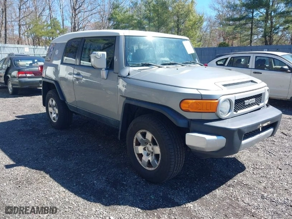 2010 Toyota FJ Cruiser with VIN JTEBU4BF6AK074479, listed as a IAAI auction lot 41843444 with 161,245 mi miles. Bid and sale history available at carsss.com. Image 1.