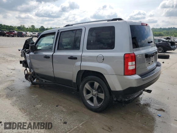 2017 Jeep Patriot Sport SE with VIN 1C4NJPBA7HD212383, listed as a Copart auction lot 58318325 with Not provided miles and Salvage title. Bid and sale history available at DreamBid. Image 2.