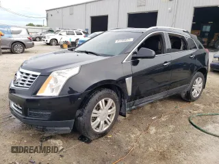 2015 Cadillac SRX Luxury Collection with VIN 3GYFNBE31FS600371, listed as a Copart auction lot 51783875 with 129,516 mi miles and Salvage Title. Bid and sale history available at carsss.com. Image 1.