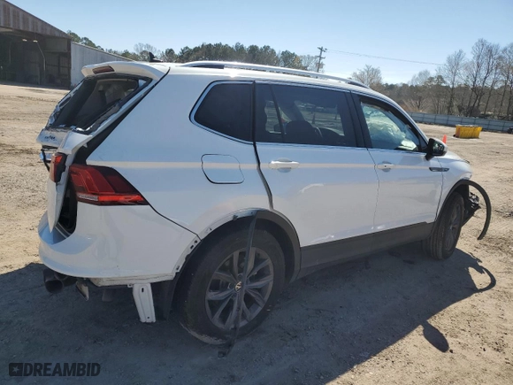 2022 Volkswagen Tiguan SE with VIN 3VV3B7AX6NM014132, listed as a Copart auction lot 47386675 with 0 mi miles and Salvage Title. Bid and sale history available at carsss.com. Image 3.