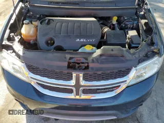 2015 Dodge Journey SXT with VIN 3C4PDCBG2FT709071, listed as a Copart auction lot 53582685 with 123,813 mi miles and Salvage Title. Bid and sale history available at carsss.com. Image 13.
