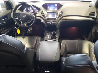 2017 Acura MDX Sport Hybrid w/Advance Pkg with VIN 5FRYD7H76HB000677, listed as a Copart auction lot 70718164 with 51,724 mi miles and Salvage Title. Bid and sale history available at carsss.com. Image 8.