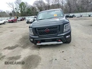 2024 Nissan Titan Pro-4X z VIN 1N6AA1ED3RN116454, wystawiony jako Copart lot #43611905 z przebiegiem 8 563 mil mil oraz Szkoda całkowita • Salvage title. Historia ofert i sprzedaży dostępna na DreamBid. Obrazek 11.