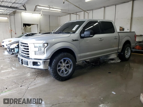 2017 Ford F-150 XL with VIN 1FTEW1CF2HFA41085, listed as a Copart auction lot 53947015 with 145,141 mi miles and Salvage title. Bid and sale history available at DreamBid. Image 1.