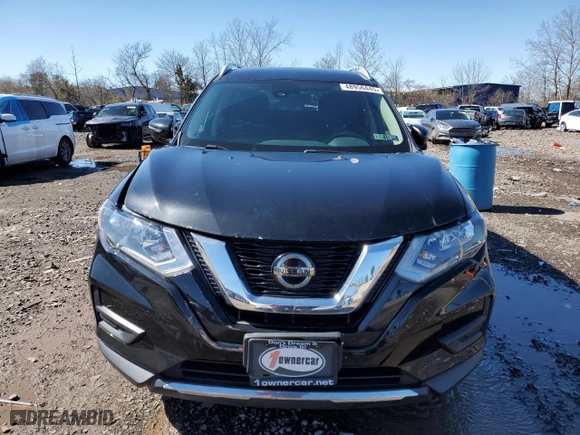 2019 Nissan Rogue S with VIN KNMAT2MV3KP505800, listed as a Copart auction lot 48956445 with 102897 miles and Salvage Title. Bid and sale history available at carsss.com. Image 5.
