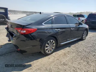 2016 Hyundai Sonata Sport with VIN 5NPE34AF3GH277018, listed as a Copart auction lot 50914175 with 126,334 mi miles and Salvage Title. Bid and sale history available at DreamBid. Image 3.