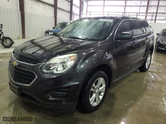 2016 Chevrolet Equinox LS with VIN 2GNALBEKXG6311204, listed as a Copart auction lot 45533925 with 156,090 mi miles and Non Repairable. Bid and sale history available at carsss.com. Image 1.