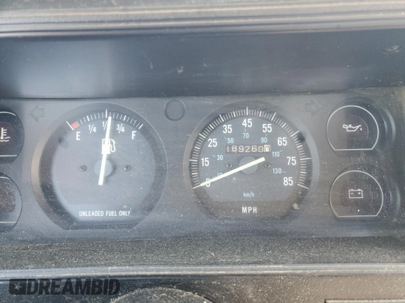 1994 Jeep Cherokee SE with VIN 1J4FJ28S3RL132670, listed as a Copart auction lot 45993095 with 189,260 mi miles and Salvage Title. Bid and sale history available at carsss.com. Image 9.