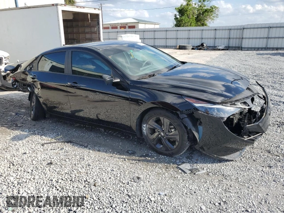 2023 Hyundai Elantra SEL with VIN KMHLM4AG3PU543605, listed as a Copart auction lot 50985905 with 18,608 mi miles and Non repairable. Bid and sale history available at DreamBid. Image 4.
