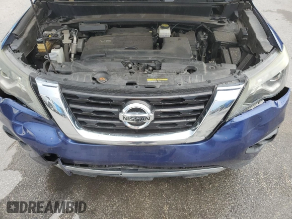 2017 Nissan Pathfinder SL with VIN 5N1DR2MNXHC694260, listed as a Copart auction lot 61482955 with 139,336 mi miles and Non repairable. Bid and sale history available at DreamBid. Image 12.
