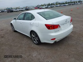 2010 Lexus IS 350 with VIN JTHBE5C21A5024315, listed as a IAAI auction lot 42185188 with 247,738 mi miles and . Bid and sale history available at DreamBid. Image 3.