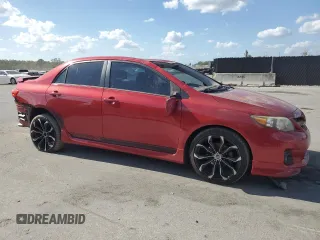 2013 Toyota Corolla L with VIN 2T1BU4EE1DC103738, listed as a Copart auction lot 55077135 with 122,923 mi miles and Salvage Title. Bid and sale history available at DreamBid. Image 4.