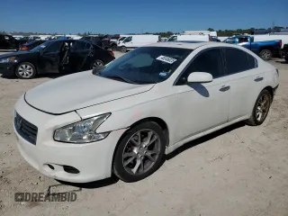 2014 Nissan Maxima 3.5 SV with VIN 1N4AA5AP5EC499433, listed as a Copart auction lot 48346025 with 175,494 mi miles and Salvage Title. Bid and sale history available at carsss.com. Image 1.
