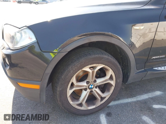 2010 BMW X3 xDrive30i with VIN WBXPC9C42AWJ37418, listed as a IAAI auction lot 42042212 with 229,198 mi miles. Bid and sale history available at carsss.com. Image 6.