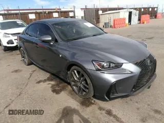 2017 Lexus IS with VIN JTHCM1D24H5019828, listed as a IAAI auction lot 41915496 with 63,948 mi miles. Bid and sale history available at carsss.com. Image 1.