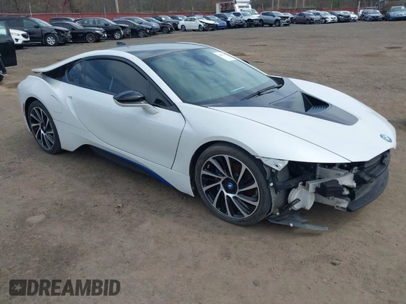 2016 BMW i8 with VIN WBY2Z2C53GV675600, listed as a IAAI auction lot 42079477 with 26,756 mi miles. Bid and sale history available at carsss.com. Image 1.
