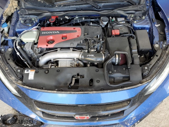 2018 Honda Civic Type R Touring with VIN SHHFK8G78JU203628, listed as a Copart auction lot 52239215 with 43,339 mi miles and Salvage Title. Bid and sale history available at carsss.com. Image 12.