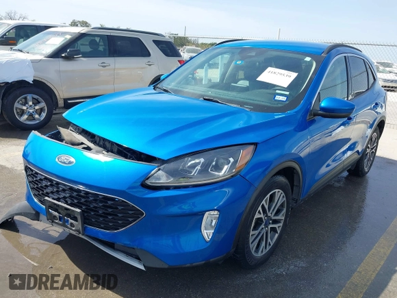 2020 Ford Escape SEL with VIN 1FMCU0H6XLUB08550, listed as a IAAI auction lot 41829539 with 82,638 mi miles and . Bid and sale history available at carsss.com. Image 19.