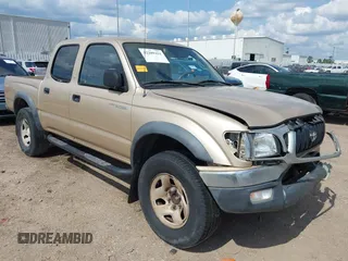2002 Toyota Tacoma PreRunner with VIN 5TEGN92N32Z023630, listed as a IAAI auction lot 42209411 with 135,424 mi miles and . Bid and sale history available at DreamBid. Image 1.