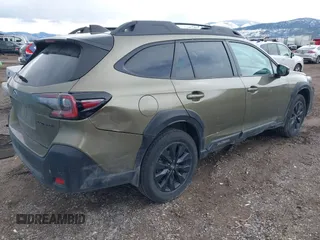 2023 Subaru Outback Onyx with VIN 4S4BTALC7P3194946, listed as a IAAI auction lot 41788572 with 17,943 mi miles and . Bid and sale history available at DreamBid. Image 4.