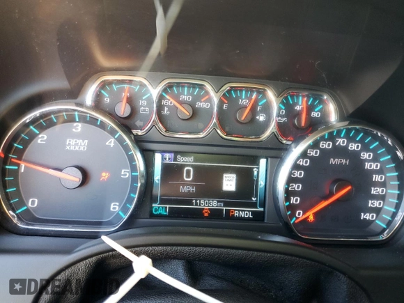 2019 GMC Yukon XL SLT with VIN 1GKS1GKC5KR327079, listed as a Copart auction lot 45928435 with 115,038 mi miles and Salvage Title. Bid and sale history available at carsss.com. Image 9.