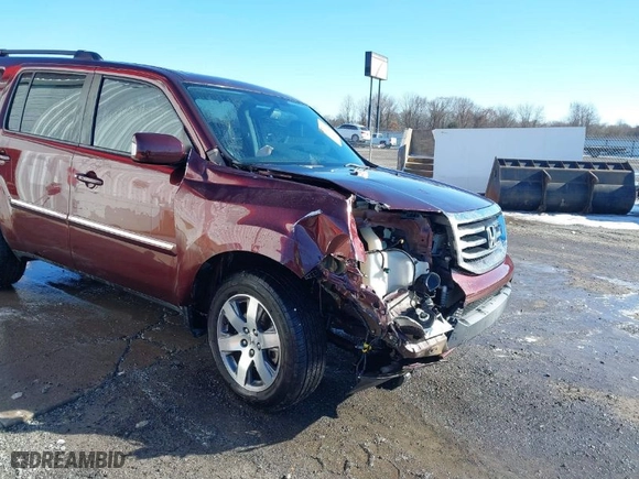 2013 Honda Pilot Touring with VIN 5FNYF4H94DB069860, listed as a IAAI auction lot 41623338 with 168,663 mi miles. Bid and sale history available at carsss.com. Image 6.