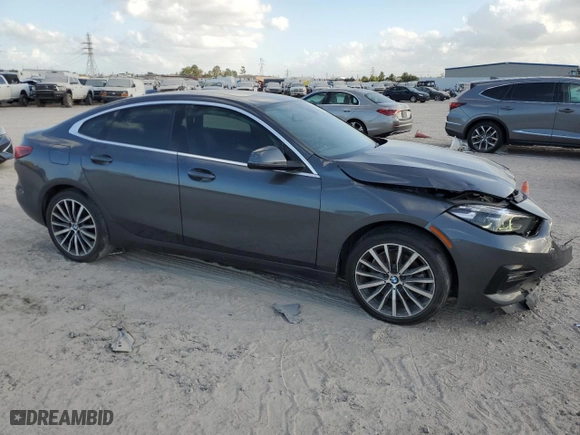 2021 BMW 2 Series 228i with VIN WBA53AK02M7H34054, listed as a Copart auction lot 78423284 with 39,529 mi miles and Salvage Title. Bid and sale history available at carsss.com. Image 4.