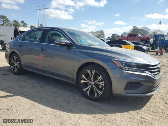 2022 Volkswagen Passat 2.0T SE with VIN 1VWSA7A30NC008898, listed as a Copart auction lot 48314605 with 58,237 mi miles and Salvage Title. Bid and sale history available at carsss.com. Image 4.