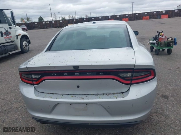 2019 Dodge Charger Police with VIN 2C3CDXKT1KH514640, listed as a IAAI auction lot 41975936 with 118,811 mi miles. Bid and sale history available at carsss.com. Image 16.