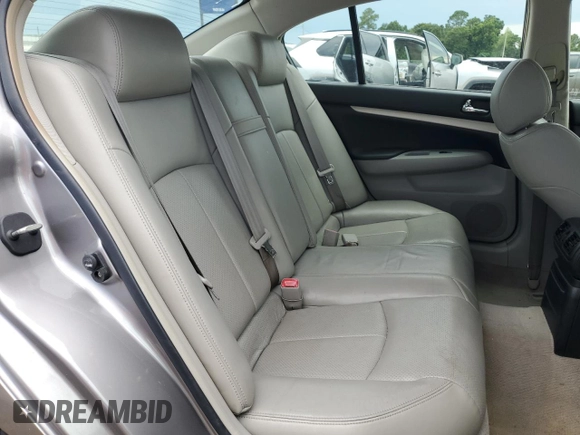 2008 Infiniti G35 with VIN JNKBV61E48M202723, listed as a Copart auction lot 62331224 with 124,885 mi miles and Non Repairable. Bid and sale history available at DreamBid. Image 10.