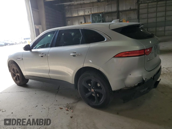 2019 Jaguar F-Pace 25t with VIN SADCS2FX2KA391600, listed as a Copart auction lot 50800915 with 110,065 mi miles and Salvage title. Bid and sale history available at DreamBid. Image 2.