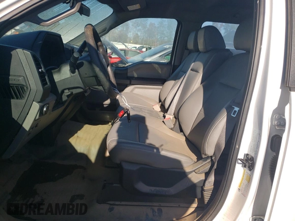 2020 Ford F-150 XL with VIN 1FTEW1CB4LFC67604, listed as a Copart auction lot 76140404 with 0 mi miles and Salvage Title. Bid and sale history available at carsss.com. Image 7.