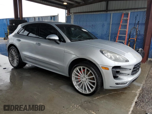 2016 Porsche Macan Turbo z VIN WP1AF2A54GLB93236, wystawiony jako Copart lot #56667095 z przebiegiem 126 814 mil mil oraz Czysty tytuł • Clean title. Historia ofert i sprzedaży dostępna na DreamBid. Obrazek 4.