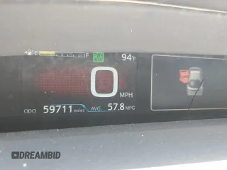 2017 Toyota Prius Two z VIN JTDKARFUXH3040343, wystawiony jako Copart lot #57870425 z przebiegiem 59 711 mil mil oraz Szkoda całkowita • Salvage title. Historia ofert i sprzedaży dostępna na DreamBid. Obrazek 9.