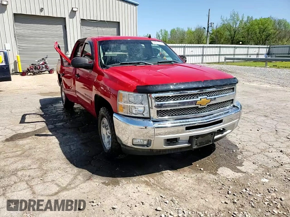 2013 Chevrolet Silverado 1500 LT with VIN 3GCPKSE72DG370233, listed as a Copart auction lot 52311775 with 107,296 mi miles and Salvage Title. Bid and sale history available at DreamBid. Image 13.