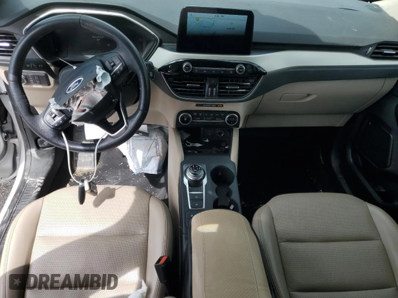 2020 Ford Escape SE Sport Hybrid with VIN 1FMCU0BZ5LUA15373, listed as a Copart auction lot 52901205 with 83,154 mi miles and Salvage Title. Bid and sale history available at DreamBid. Image 8.