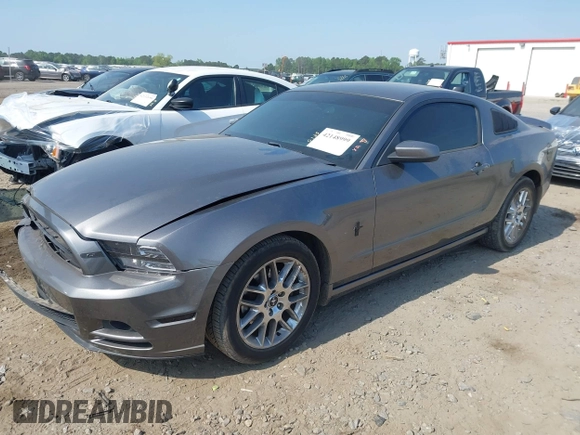 2014 Ford Mustang V6 with VIN 1ZVBP8AM3E5225590, listed as a IAAI auction lot 42148999 with 94,911 mi miles and . Bid and sale history available at DreamBid. Image 2.