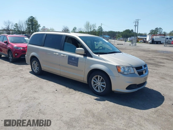 2016 Dodge Grand Caravan SXT with VIN 2C4RDGCGXGR151926, listed as a IAAI auction lot 41899225 with 69,456 mi miles. Bid and sale history available at carsss.com. Image 1.