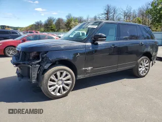 2021 Land Rover Range Rover with VIN SALGS5SE3MA416342, listed as a Copart auction lot 57255025 with 54,901 mi miles and Salvage title. Bid and sale history available at DreamBid. Image 1.