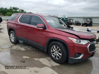 2019 Chevrolet Traverse LT Cloth with VIN 1GNERGKW3KJ197742, listed as a Copart auction lot 51709065 with 0 mi miles and Non Repairable. Bid and sale history available at carsss.com. Image 4.