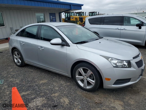 2013 Chevrolet Cruze 1LT with VIN 1G1PC5SB6D7111207, listed as a Copart auction lot 54416445 with 189,923 mi miles and Clean Title. Bid and sale history available at carsss.com. Image 4.