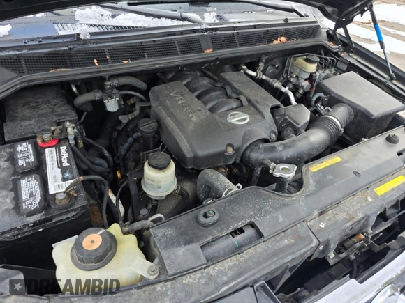 2005 Nissan Titan LE with VIN 1N6AA07B85N550031, listed as a Copart auction lot 43530985 with 165,496 mi miles and Clean Title. Bid and sale history available at carsss.com. Image 7.