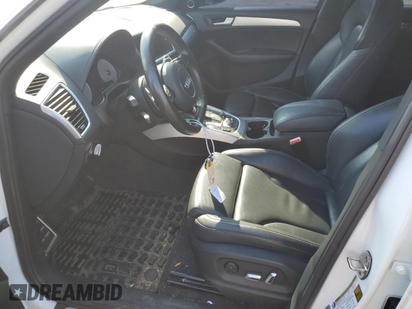 2015 Audi SQ5 Premium Plus with VIN WA1CGAFP6FA100619, listed as a Copart auction lot 68613894 with 100,620 mi miles and Salvage Title. Bid and sale history available at carsss.com. Image 7.
